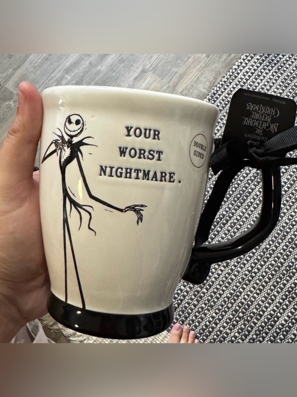 Rae Dunn Disney The Nightmare Before Christmas Jack Skellington mug